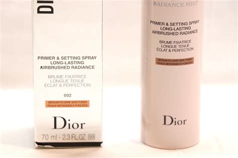 dior backstage setting spray|christian dior primer.